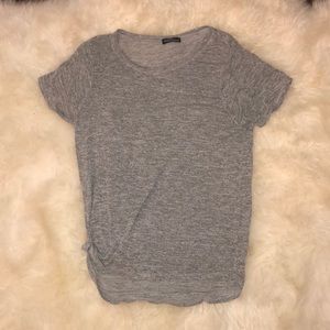 Gray Short sleeve top